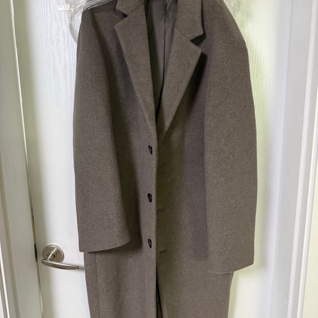 무신사스탠다드 캐시미어 블렌드 오버핏 싱글코트 2XL 토프