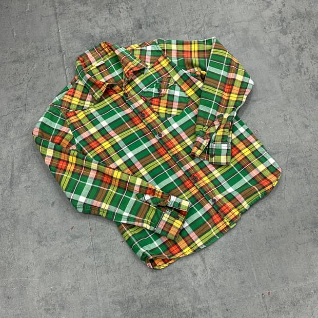 리바이스 체크 셔츠