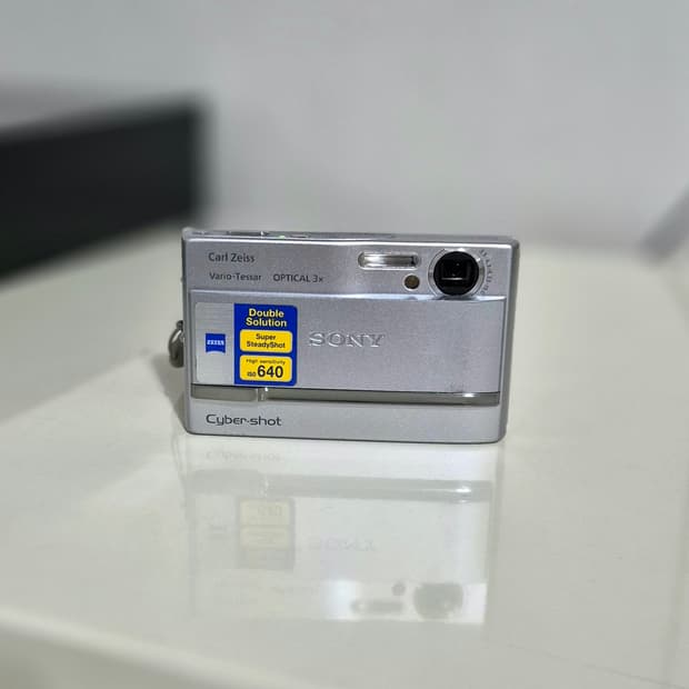 소니 사이버샷 DSC-T9 빈티지 디지털카메라