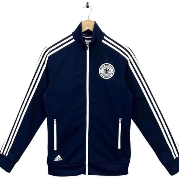 아디다스 희귀 독일 네이비 트랙탑 택포