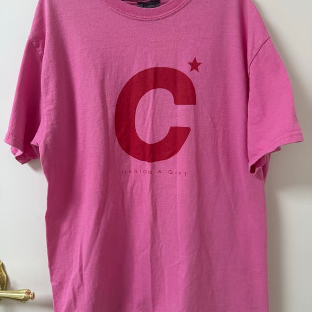 지초이 핑크 반팔