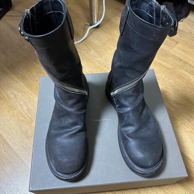 릭오웬스 스파이럴 크리퍼 부츠 41