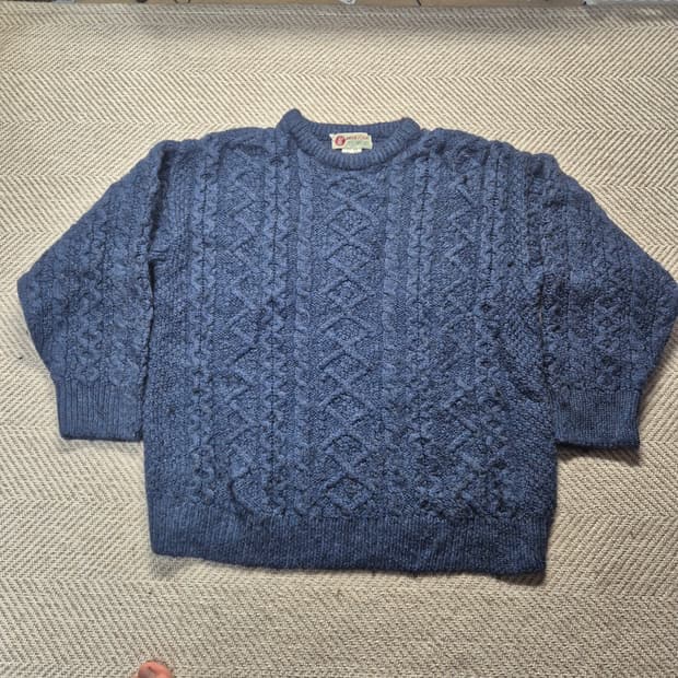 90s 아일랜드 메리노울
