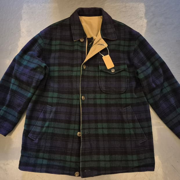 90s 폴로랄프로렌 리버시블 울 헌팅 자켓