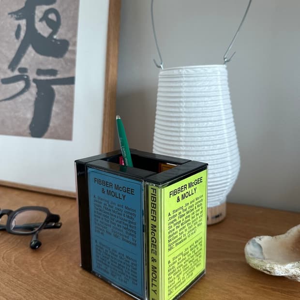 Vintage Cassette Desk Object