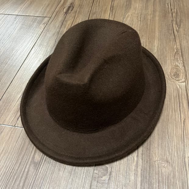 Vintage brown fedora