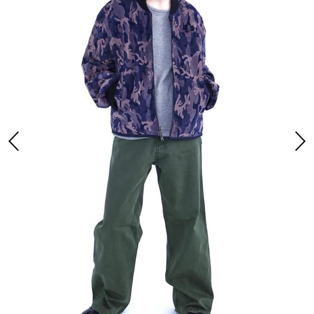 A.ta 에이타 CUT OFF CARPENTER PANTS (MOSS)