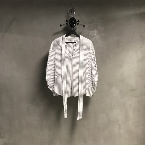 MSGM 스트라이프 블라우스 40(W)
