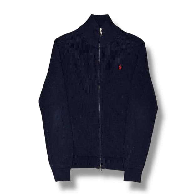 Polo Ralph Lauren 네이비 코튼 니트집업