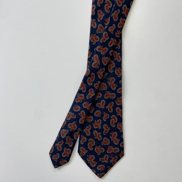 던힐(dunhill) 명품 정품 페이즐리 넥타이