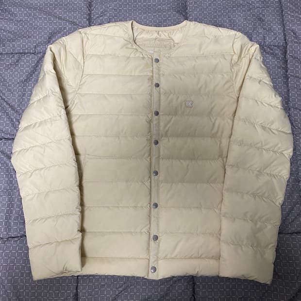 캘빈클라인진 경량 다운 점퍼 패딩