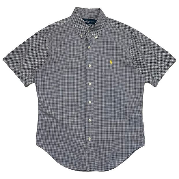 POLO RALPH LAUREN 체크 반팔 셔츠 M