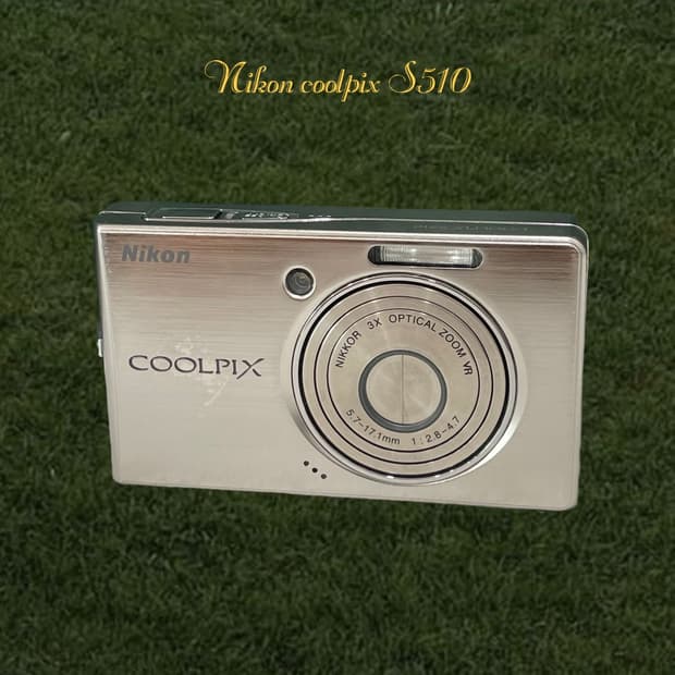 니콘 쿨픽스 s510 디지털카메라 빈티지디카 캠코더