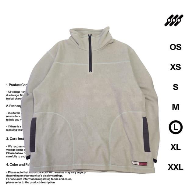 오클리 소프트웨어00s XL사이즈 반집업 플리스 