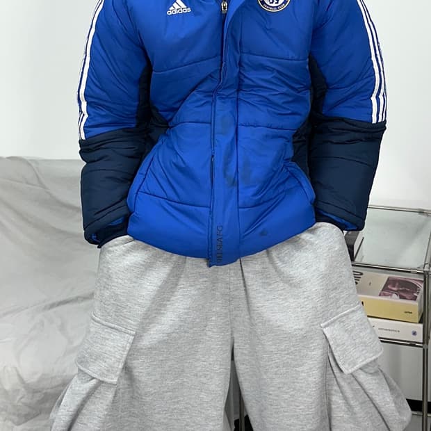 아디디스 00s 첼시 롱패딩 95