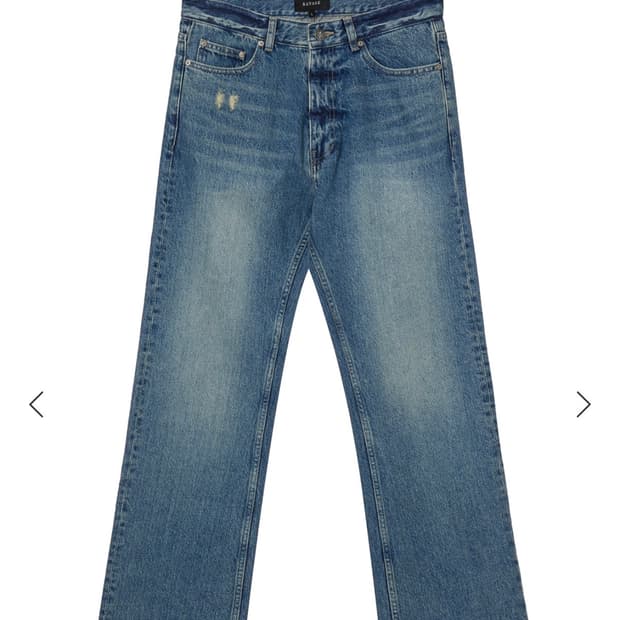 세비지) Bootcut Fit Denim Jeans - Blue 새상품