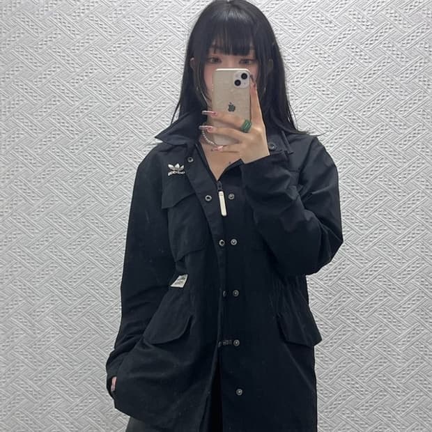 아디다스 유로파 레트로 스포티 사파리 바람막이 자켓 95 C11667