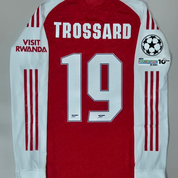 25-26시즌 아스날 홈 트로사르 긴팔 유니폼 L사이즈