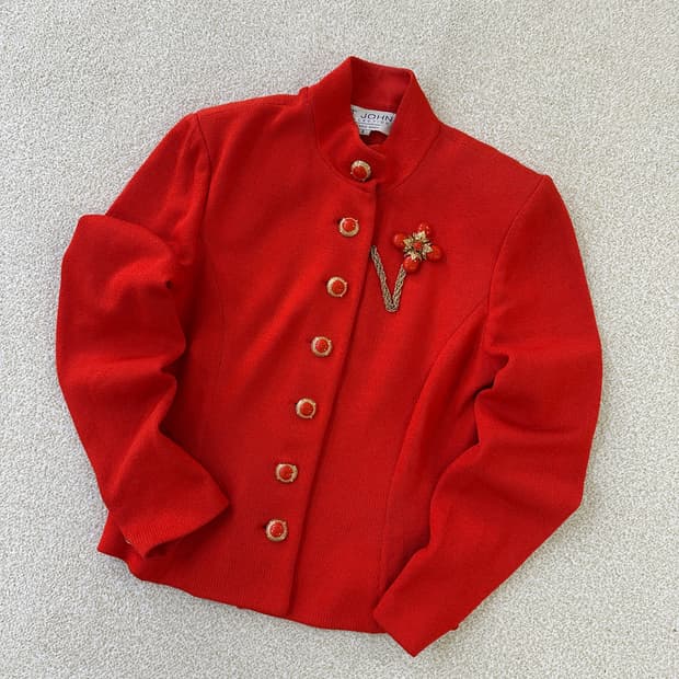 6 세인트존 니트 재킷 0320D