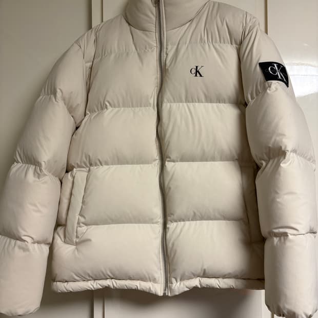 캘빈클라인 진스 패딩 L사이즈