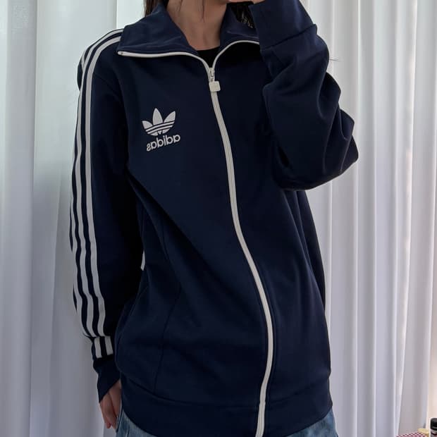 [L]아디다스 유로파 네이비 트랙탑 져지