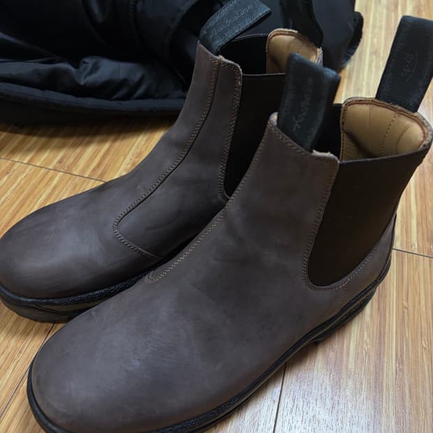 255 그라더스 첼시 레더 브라운