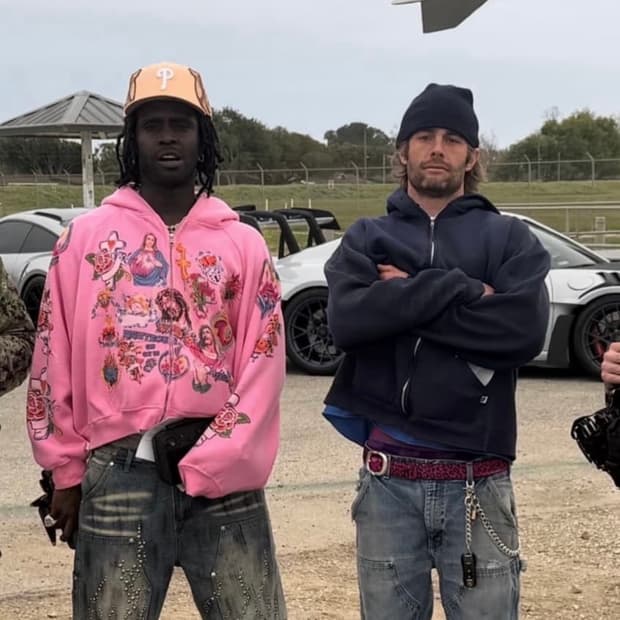 러셀 후드집업 네이비 L