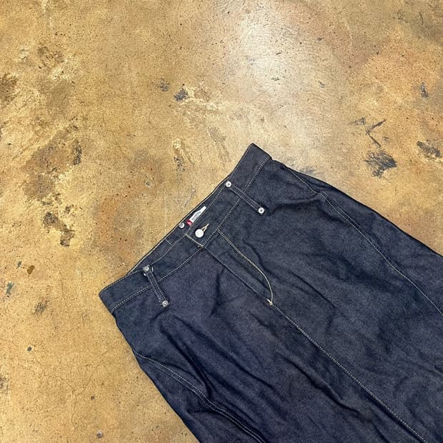 [정품/M] 리바이스 미디 데님 스커트 청치마 