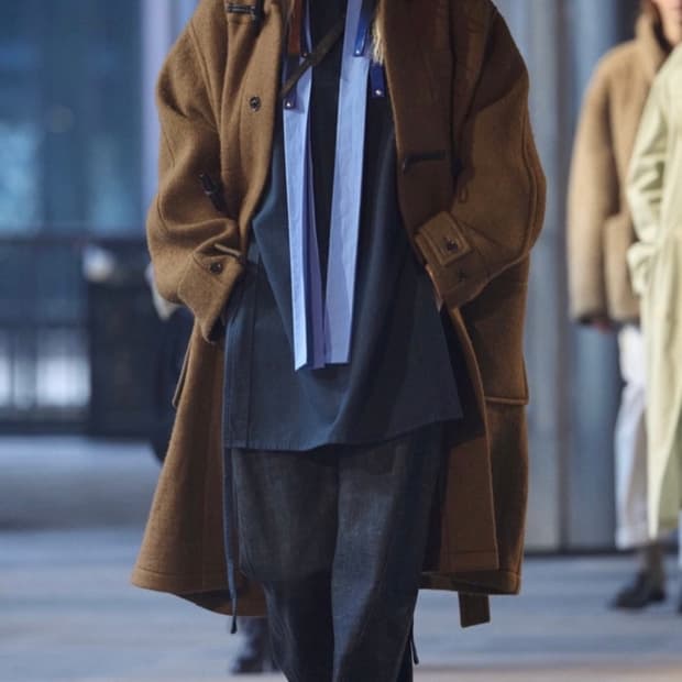 [46] 23fw 르메르 더플 코트 브라운