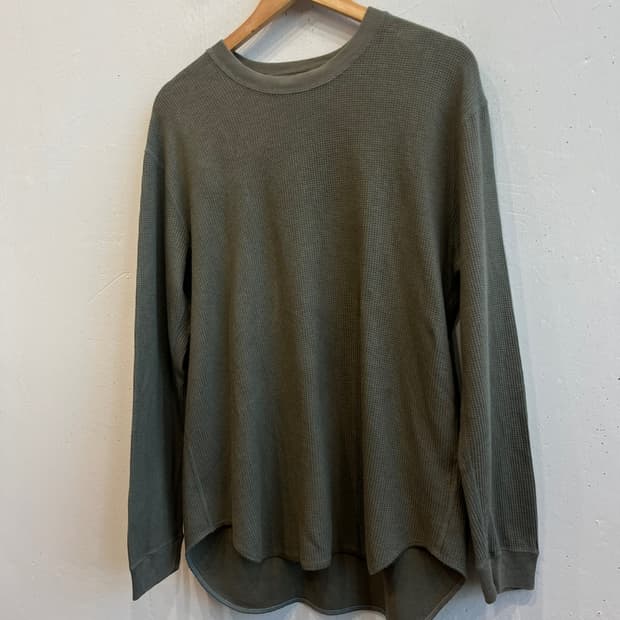 CURLY&Co 컬리앤코 와플 롱슬리브 Made in JAPAN
