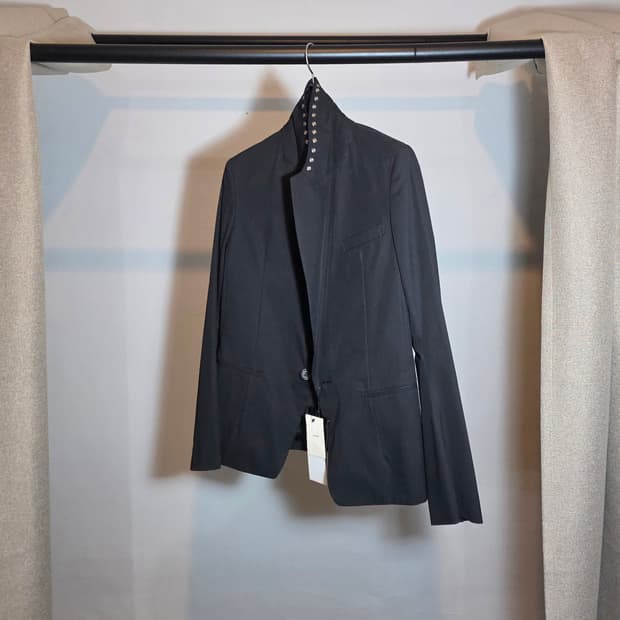 06 SS Undercover "T" studded blazer