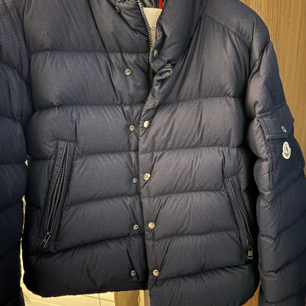 몽클레어 룰 패딩 점퍼 네이비