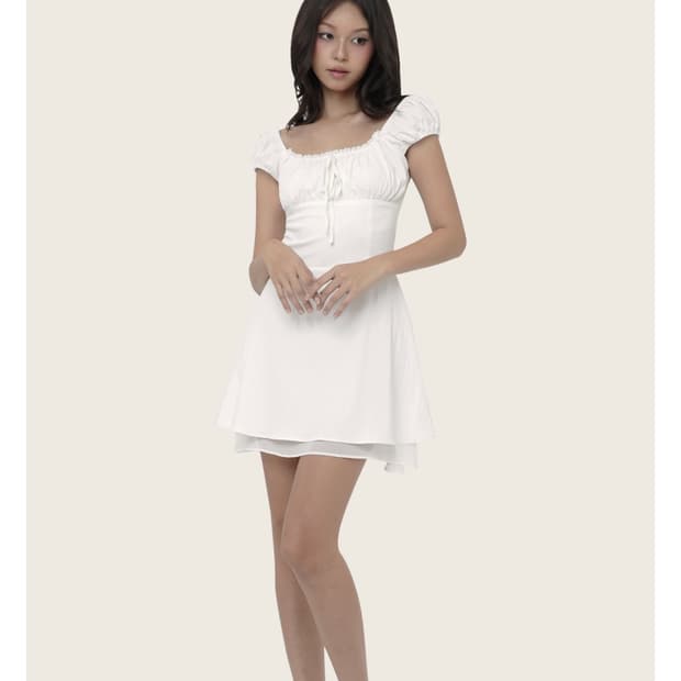 클리시어 클로에 리본 드레스 원피스 chloe ribbon dress
