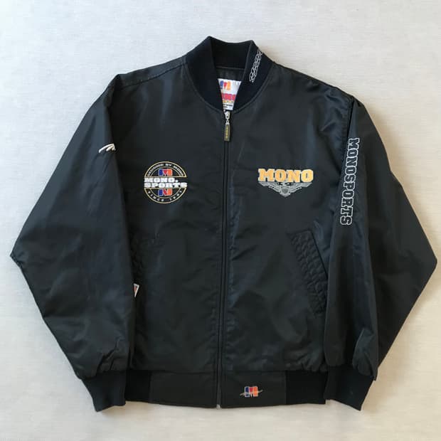 모노 스포츠 봄버 자켓