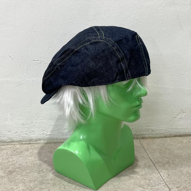 Denim Panel Big Hunting Cap