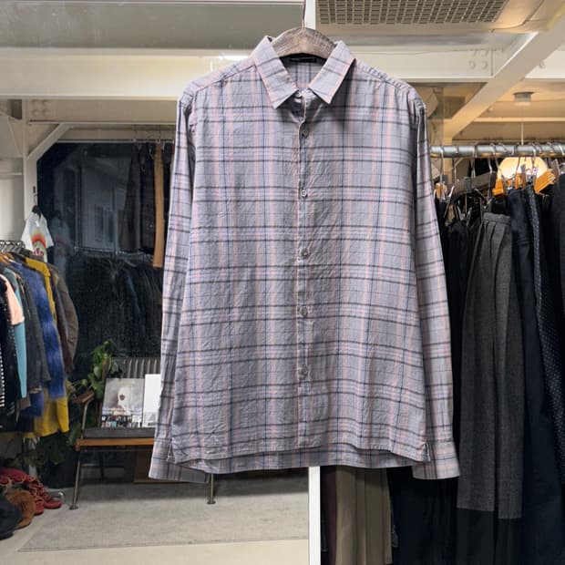 라드뮤지션 체크셔츠