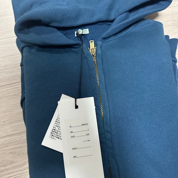 [3] 아프레쎄 26ss 후드집업 블루