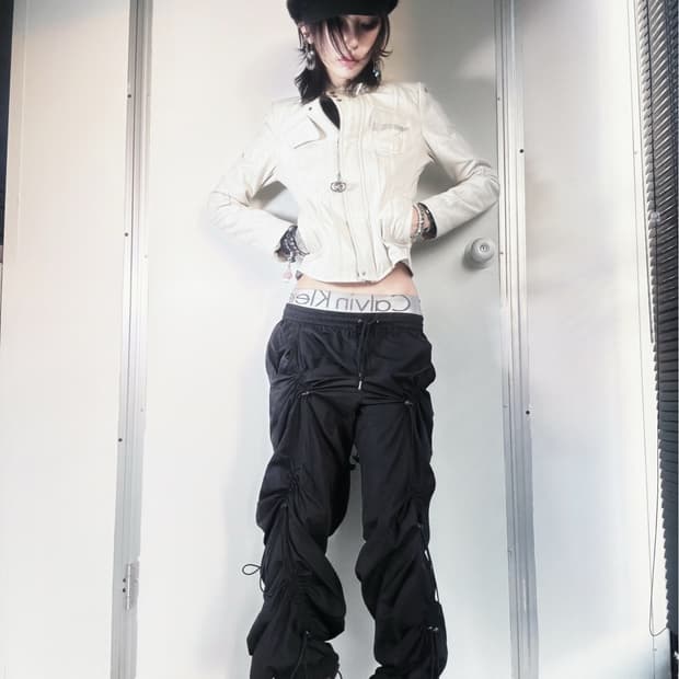 ivory sheepskin jacket