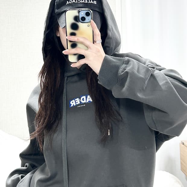 아더에러 오리진 박스 차콜 후드