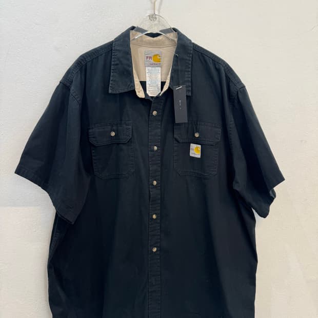 Carhartt FR black cotton shirt