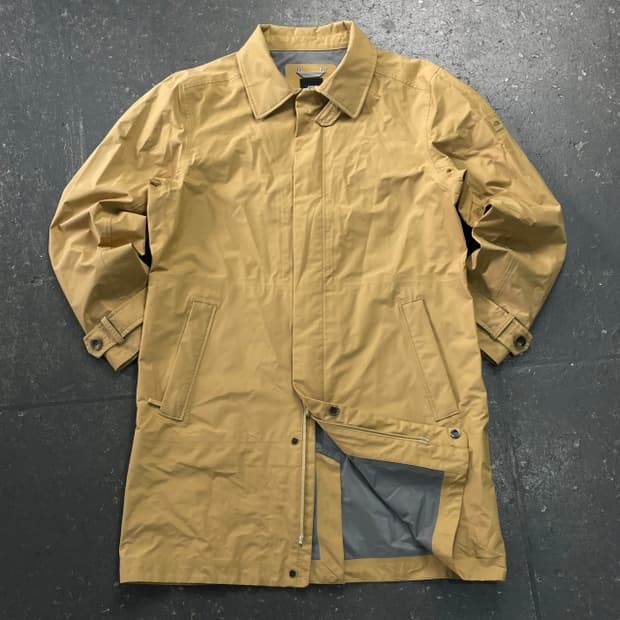 100 노스페이스 화이트라벨 나일론 코트