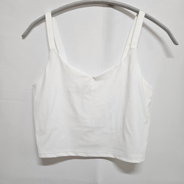 안다르 스포츠 브라탑 화이트 6