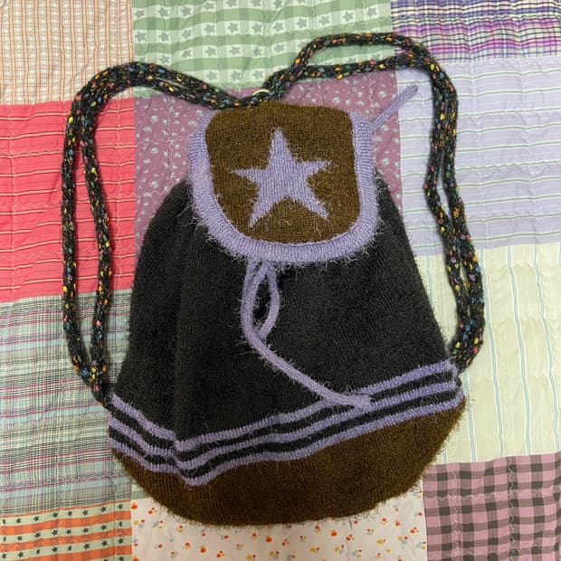 유쓰배스 STAR st knit back pack