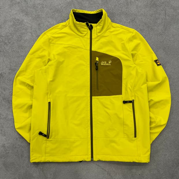 100 잭울프스킨 나일론 바람막이 자켓