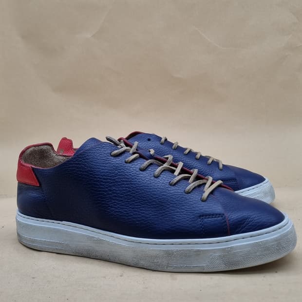 MSGM 남성 가죽 스니커즈270