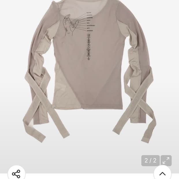 Ojos bandage mesh tee