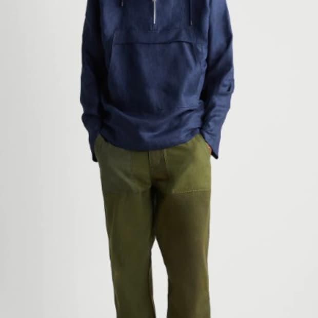 자라 린넨 아노락 xl