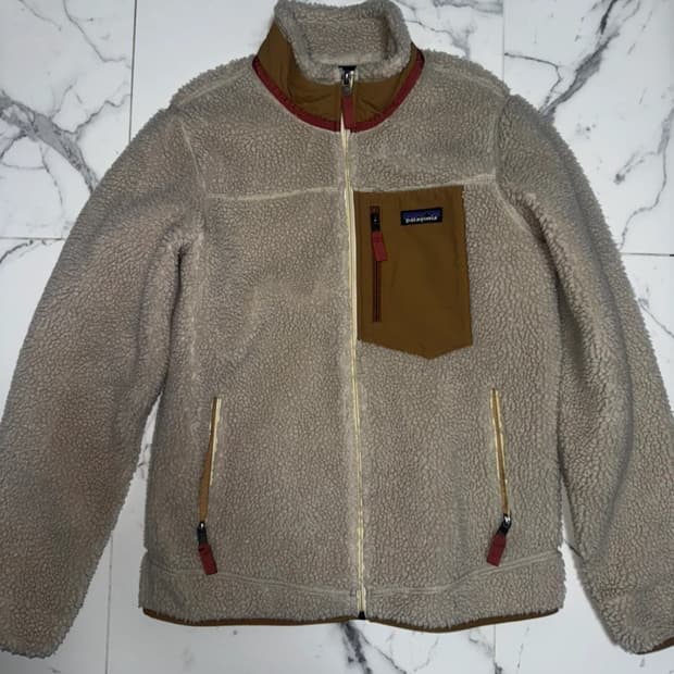 파타고니아 후리스 베이지 S
