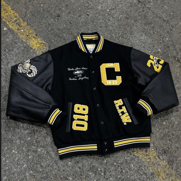 코르테이즈 바시티 자켓 corteiz goat varsity jacket