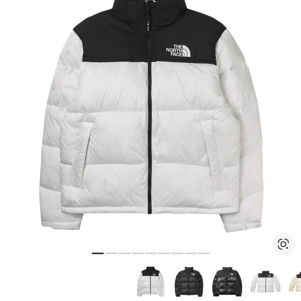 노스페이스 1996 에코 눕시 화이트 M